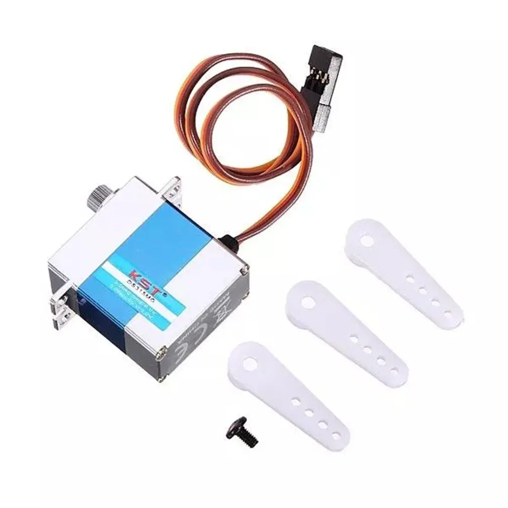 

KST DS315MG 4.8KG Swashplate Metal Gear Servo Coreless Servo 2 Ball Bearing For 450 RC Helicopter RC Servo