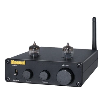 

Heareal Bluetooth High-Power Tube Amplifier, 2.0 Home High-Fidelity Combined Power Amplifier with Adjustable Treble and Bass