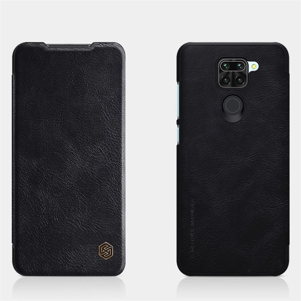 For Xiaomi Redmi Note 9 Redmi 10X 4G Flip Case Nillkin Leather Wallet Smart Sleep Wake Up Flip Cover For Redmi Note 9 Phone Bags For Xiaomi Redmi Note 9 Redmi 10X 4G Flip Case Nillkin Leather Wallet Smart Sleep Wake Up Flip Cover For Redmi Note 9 Phone Bags