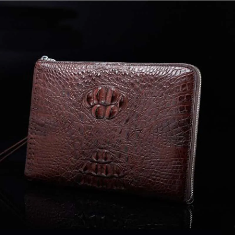 Ourui nieuwe selling true krokodil mannelijke Hand tas zwarte Hand gevangen mannen clutch bag Ourui nieuwe selling true krokodil mannelijke Hand tas zwarte Hand gevangen mannen clutch bag