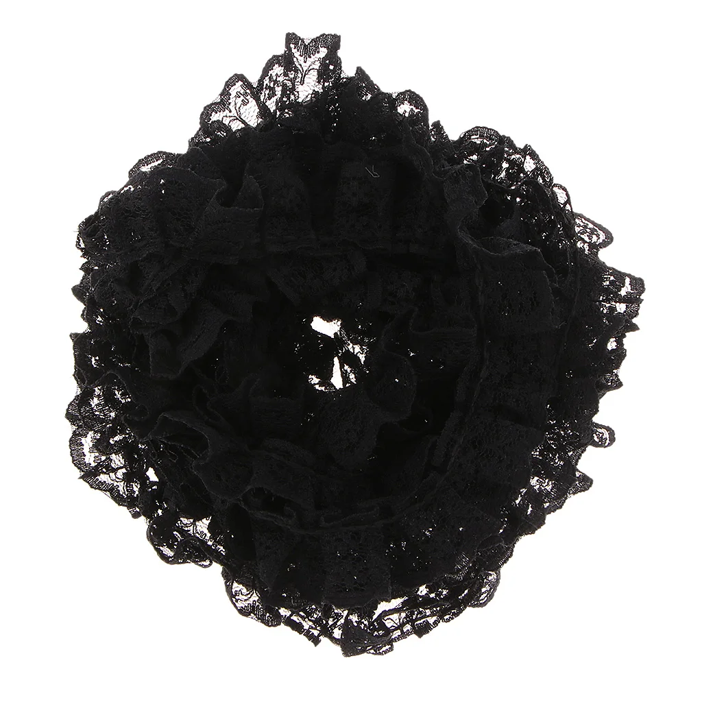 5 Yards Various Colors Ribbon Floral Elastic Lace Trim Handcraft Accessories 2.2cm Width - 8 Colors Available