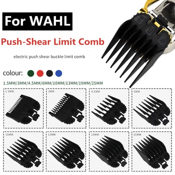 

8pcs Hair Clipper Cutting Guide Comb Guards Limit Comb Tools Kit for 46x38mm Cutting Head Hair Clipper for WAHL 1.5-25mm G0704