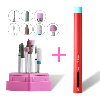 

Electric Portable Manicure Machine Set Mini Nail Drill Pen Bits Cutter For Removing Gel Varnish Nail Pedicure Grinding Tools Set