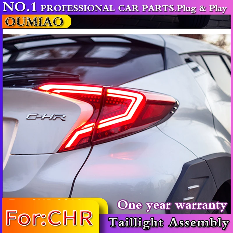 Аксессуары для автомобиля задние фонари Toyota 2017 2018 CH R C HR ЧР светодиодные фары