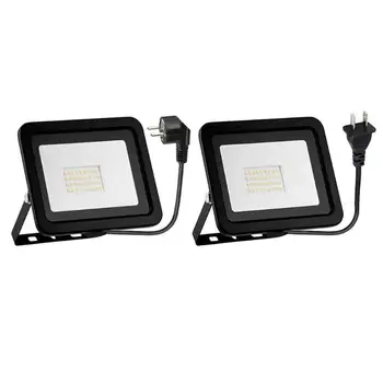 

30W Ultrathin 32 LED Floodlight AC180-265V IP65 Outdoor Path Wall Plug Lamp