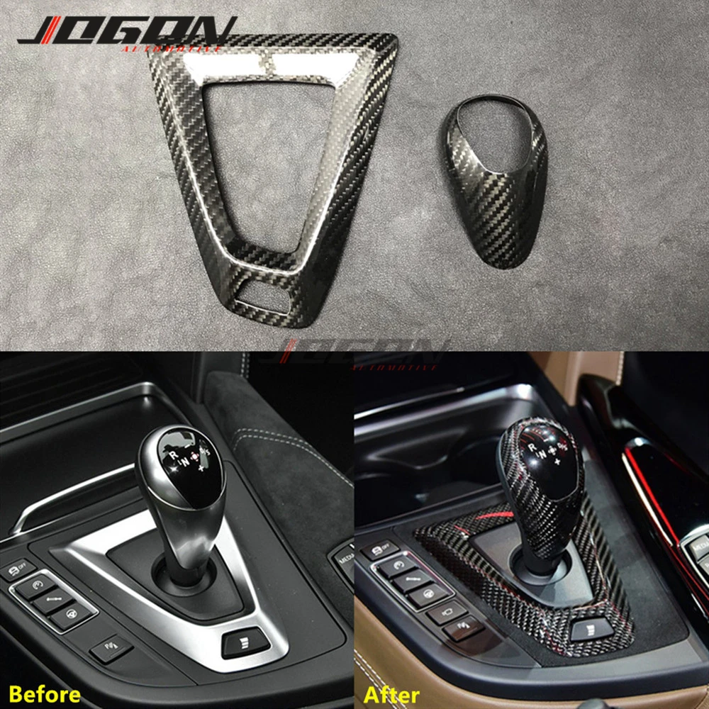 リアルカーボンbmw M2 F87 M3 F80 M4 F M5 F F10 F85 X5m F86 X6m F12 F13車ギア シフトノブキャップカバーステッカーパネルトリム Interior Mouldings Aliexpress