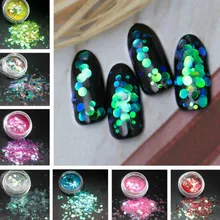 Merman блестки DIY дизайн ногтей УФ-гель для ногтей Топ гель лак для ногтей Гибридный впитывающий гель лак для ногтей