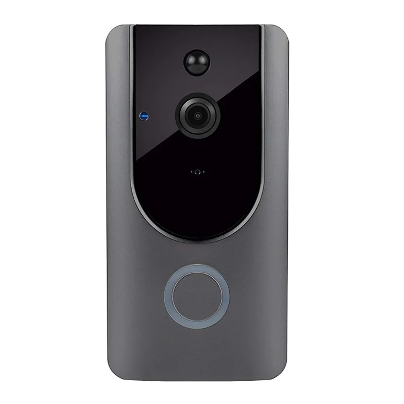 

Hot AMS-Wireless Doorbell, Smart Door Bells Home Security Bell Camera, Real-Time Video and Two-Way Talk Night Vision PIR Motio