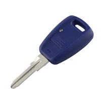 YIQIXIN สําหรับ Fiat Punto Bravo Doblo Palio Albea Seicento Stilo รีโมทกุญแจรถฝาครอบกรณี 1 ปุ่มสีฟ้าสีดํา Key HOUSING 5