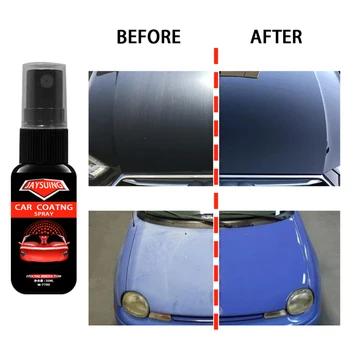 

30/50ml Car Anti-scratch Crystal Plating Coating Auto Lacquer Paint Care Polished Glass Coating Car Polish Coating Spray TSLM1