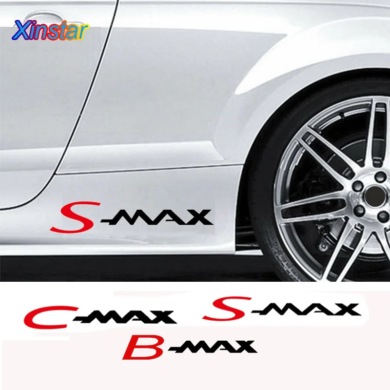 2 шт./лот наклейка на боковой кузов автомобиля для ford smax cmax BMAX | Автомобили и