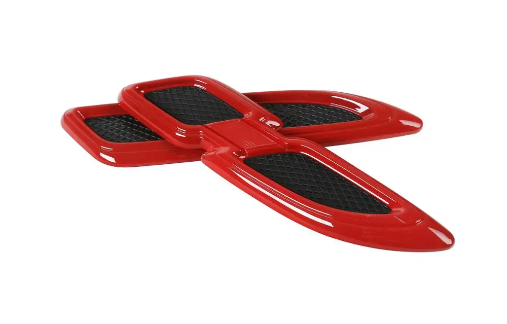 Fender Decoration for Jeep Wrangler JK 2007- Car Decoration Protection Stickers Car Exterior Accessories Red Chrome Black