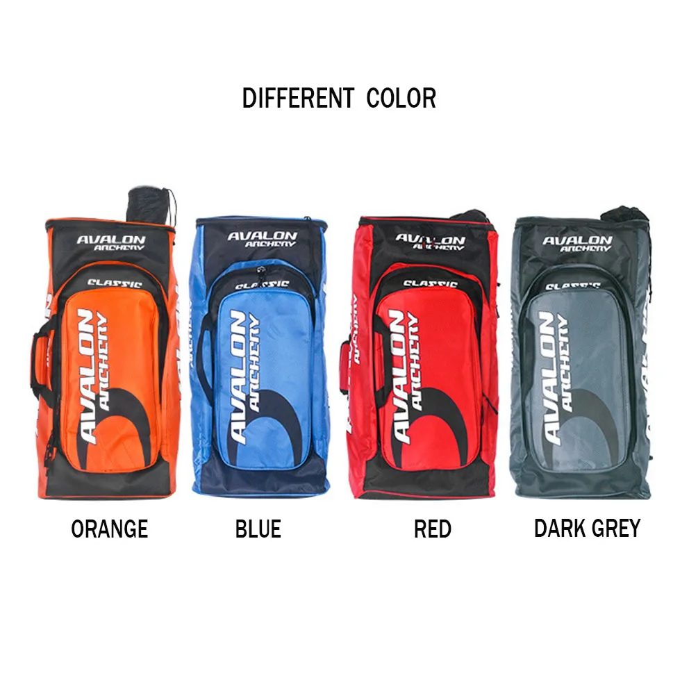

New Style Reverse Bow Bag Shoulder Back Archery Shooting Equipment Four-color High-capacity bag with One Arrow Quiver