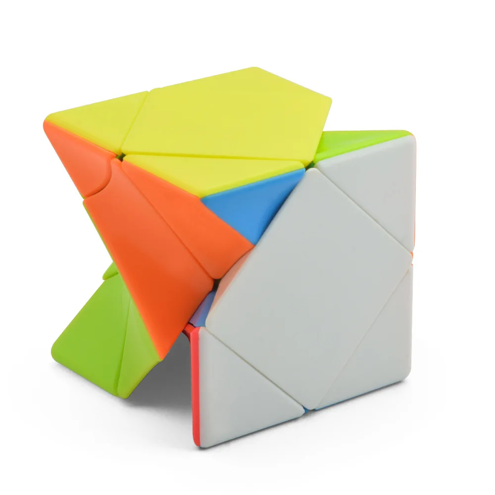 LeFun Torsion Skew волшебный куб черный безопасный ABS speed Cubo Magico 6 см соревнование 3x3 странная форма 1 шт