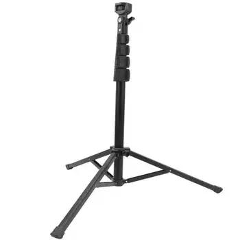 

5 Sections Adjustable Light Stand Photography Video Tripod Mobile Phone Stand with 1/4'' screw Interface for Live Broadcasting