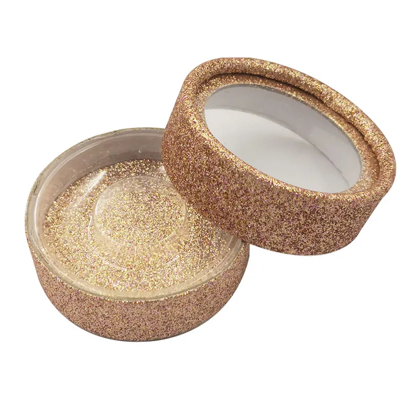 Коробка с накладными ресницами - Цвет: Rose gold laser