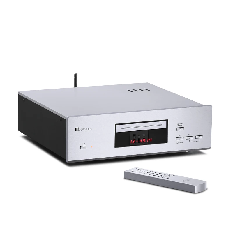 MUZISHARE C5 25W*2 pure bile CD player fever CD player ESS9018JPA chip, OPA2134 operational amplifier support 32BIT/384KHz