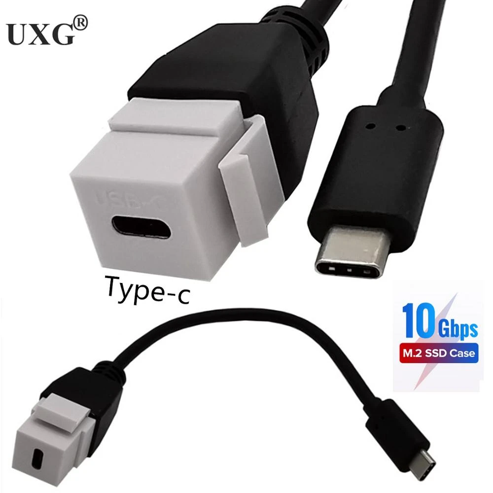 Cable Length: 0.2m, Color: Black Connectors High Speed USB 3.1 Type C Female to USB 3.0 Male Port Adapter USB-C to USB3.0 Type-A Connector Data Converter Cable Length: 0.2m, Color: Black Connectors High Speed USB 3.1 Type C Female to USB 3.0 Male Port Adapter USB-C to USB3.0 Type-A Connector Data Converter