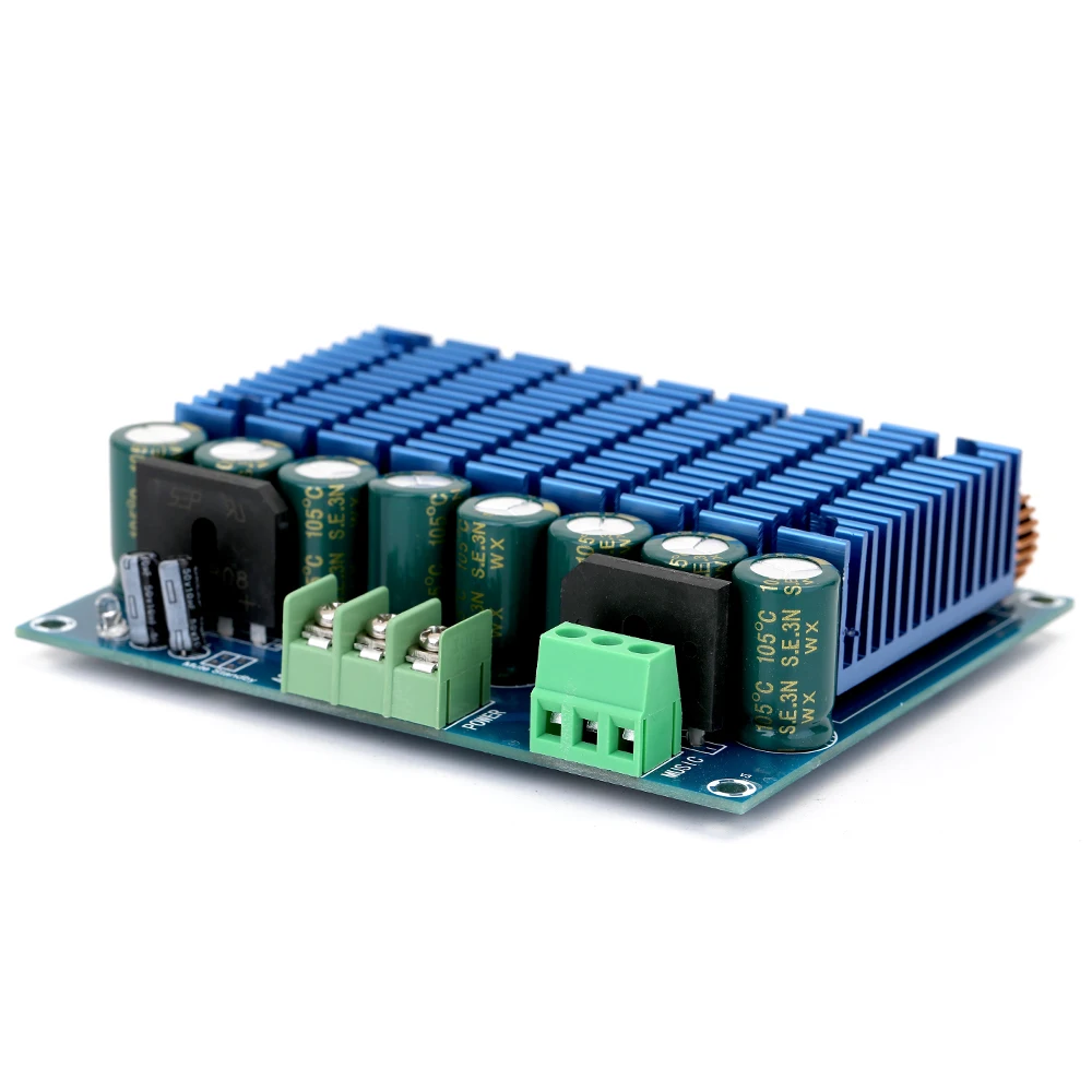 Горячая XH-M252 сверхмощный BTL режим двойной 24 в стерео 420 Вт * 2 tda8954-й чип класса D