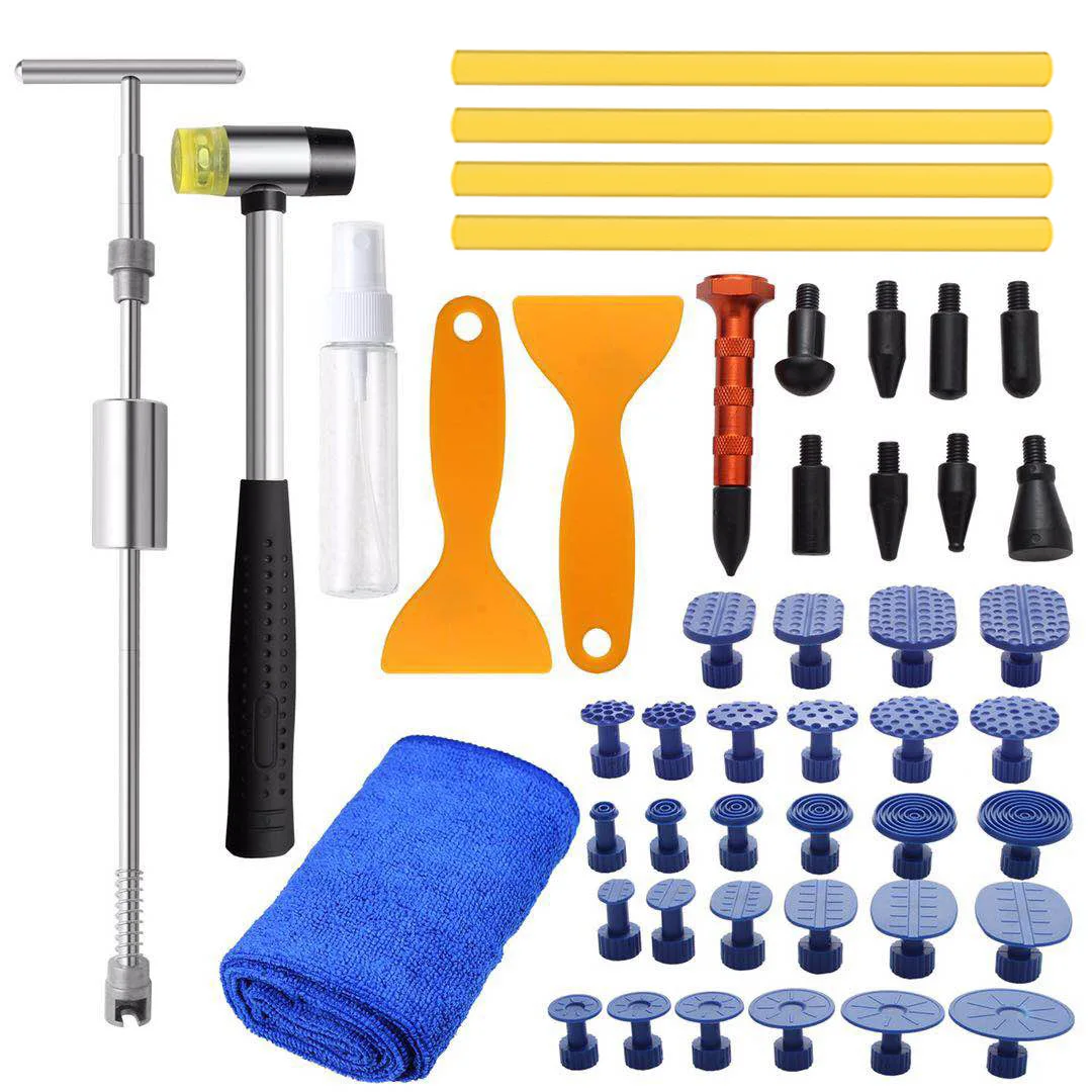 

Car Depression Repair Tool Set Sheet Metal Dent Repair Device Puller Sucker T Xinlar Hammer