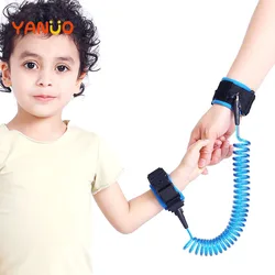 Harnais de sécurité réglable pour enfants, 1.5M, laisse de poignet Anti perte, corde de Traction, serrure pour bébés 