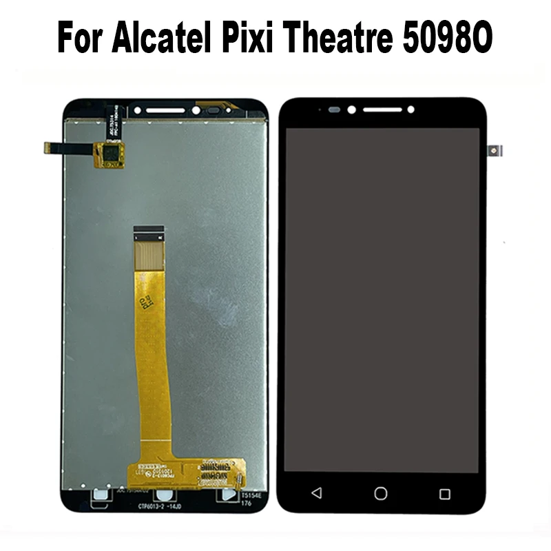 Для Alcatel Pixi театр 5098O ЖК-дисплей Дисплей кодирующий преобразователь сенсорного