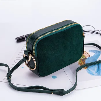

Genuine Leather Crossbody Bags for Women Fashion Luxury Shoulder Bag Square Design College Flap Bag Purse designer bolsos