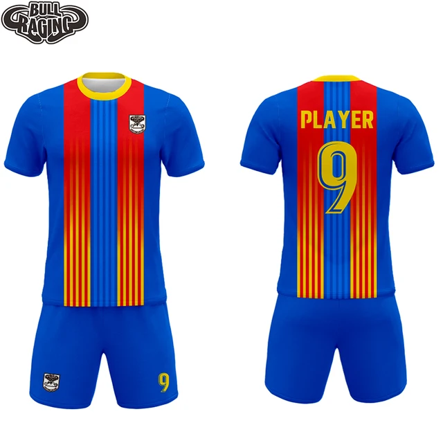 Uniforme de jersey de fútbol para club a medida, crea tu marca, ropa deportiva con impresión sublimación|Sets de fútbol| -