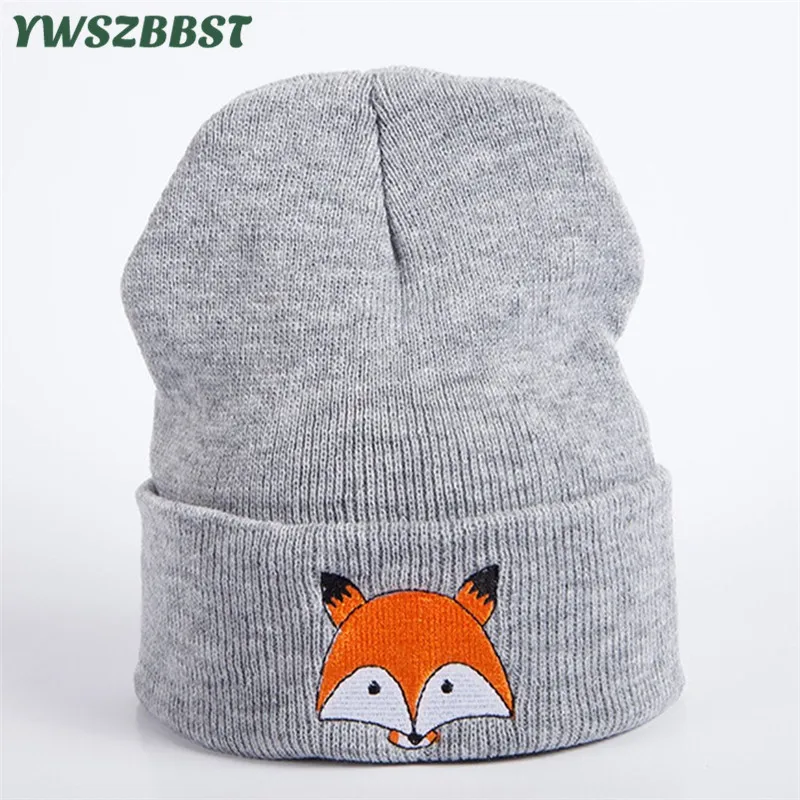 Mùa Đông Mới Beanies Cho Nữ Cáo Thêu Tim Ngoài Trời Ấm Móc Skullies Nón Mùa Thu Dệt Kim Mũ Đội Đầu Nữ Beanies Nắp|Mũ len| - AliExpress