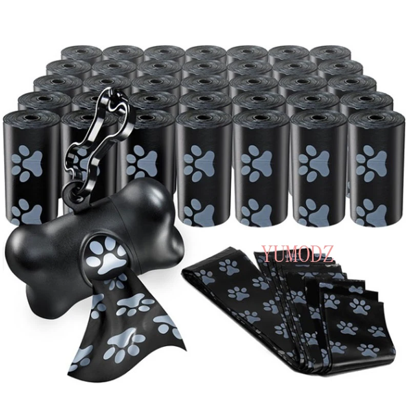 Holder-Dispenser Carrier Pet-Accessories Biodegradable Dog-Poop-Bags Pet-Waste-Garbage-Bags