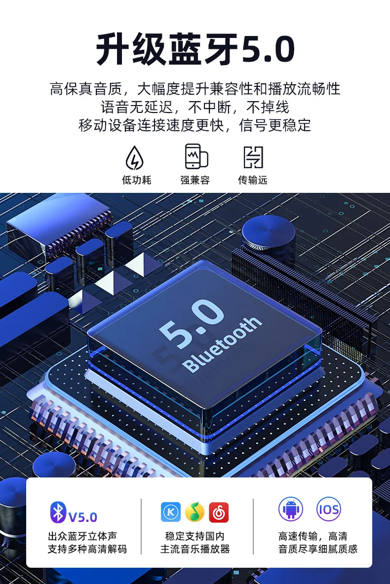 TWS Bluetooth наушники, беспроводные наушники с беспроводной зарядкой, чехол, 3D стерео звук, IPX5, водонепроницаемый чехол для зарядки