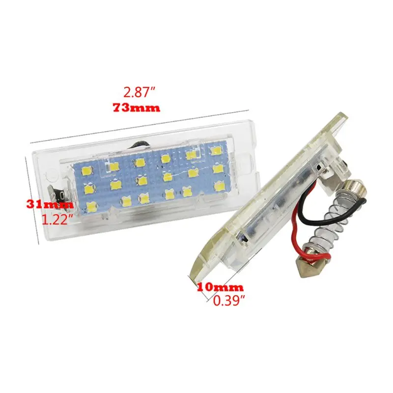  CANbus LED ȣ   18 SMD 3528, BMW E53 X5 1999-2003 E83 X3 03-10 23GC, 2 