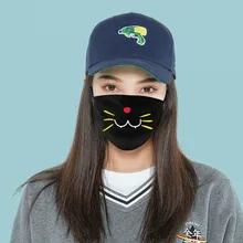 Милая мультяшная маска для лица, смешной Рисунок зубов, антибактериальная унисекс, Пылезащитная зимняя теплая маска для рта, Мульти Стиль, лидер продаж