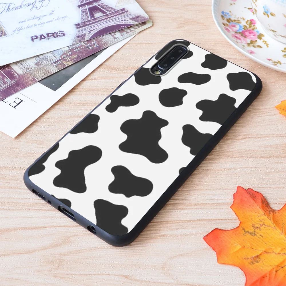 

Imma Cow Print Soft Silicone Matt Case For Samsung Galaxy S Note and Galaxy A