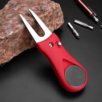 

Switchblade Golf Accessories Repair Tool Pitch Steel Divot Green Mark Repairer