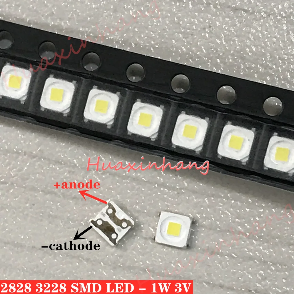 2000PCS For SAMSUNG LED TV Application Backlight Flip-Chip 3255 1.5W 3V 2828 Cool white LED LCD TV Backlight SPBWH1322S1KVC1BIB