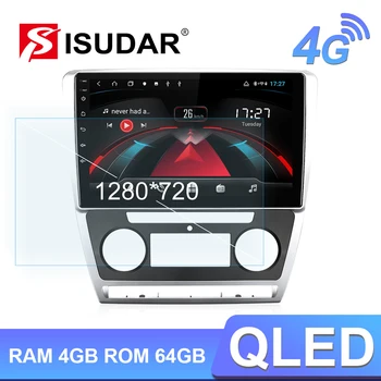 

Isudar H53 Android 1 Din 4G Auto Radio For Skoda/Octavia 2009 2010 2011 2012 2013 Car Multimedia GPS 8 Core RAM 4GB DVR Camera