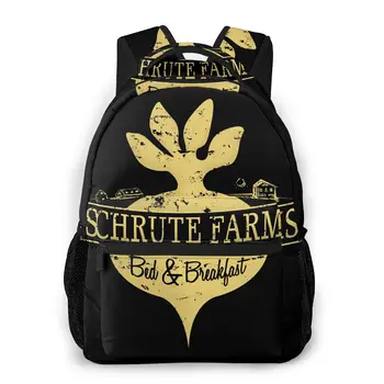 

Schrute Farms B&B (no Circles) Travel Backpacks 2020 the office tv show Shoulder Bags