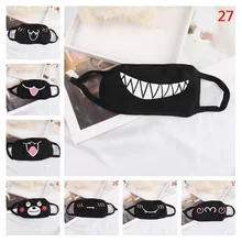 Новинка, 1 шт., милая мультяшная маска для лица в стиле унисекс, противопылезащитная хлопковая маска для рта, велосипедная защитная маска для лица, маски