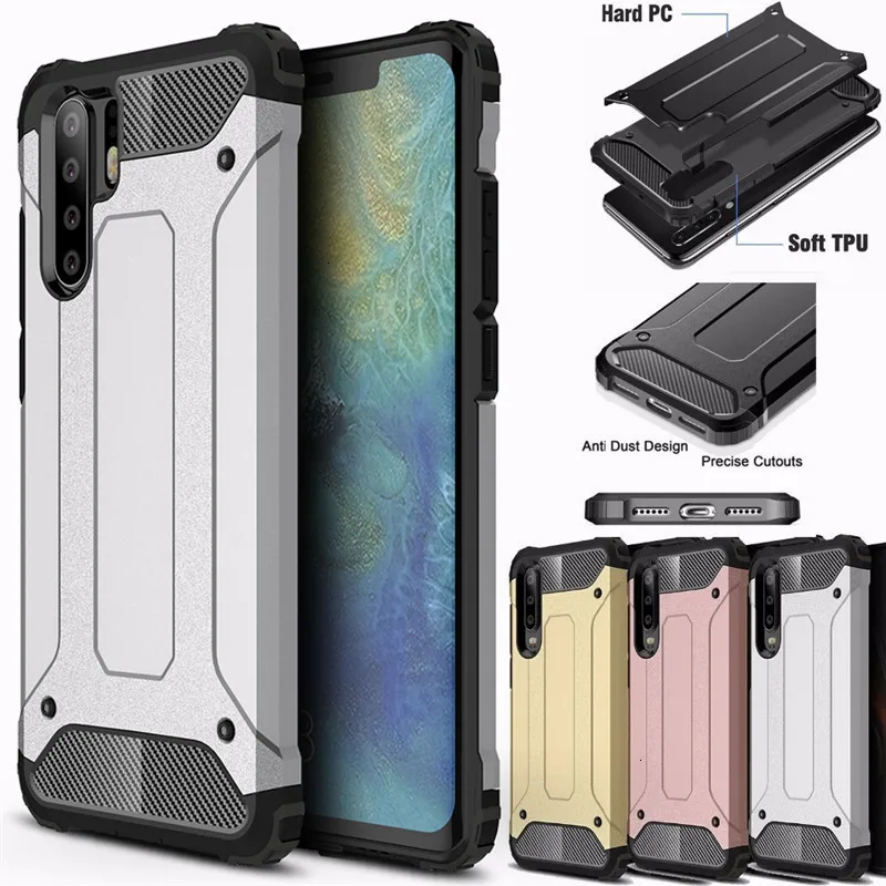 Сверхпрочный гибридный защитный жесткий прочный чехол для Huawei P30 Mate 20 P20 Pro P Smart Plus