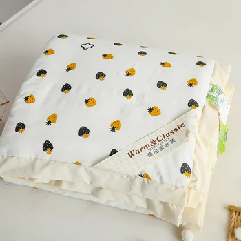 

Cotton Blanket Thin Air Conditioning Quilt Single Double Bedspread Winter For Cover Super Bed Blankets Warm Soft Summer Blanket