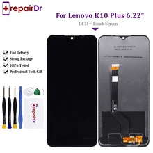 Новый жк экран для Lenovo K10 Plus дисплей с сенсорным дигитайзером PLUS