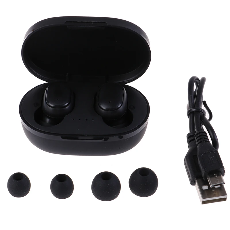 5.0 A6S TWS Wireless Earphones Bluetooth Headset Stereo Earbuds with charge box For xiaomi samsung | Электроника