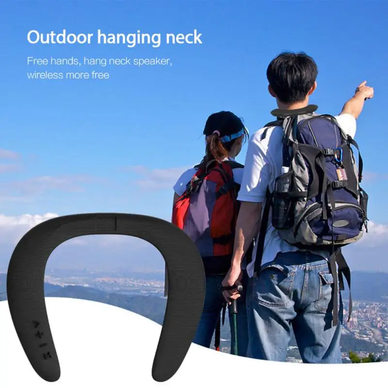 2020 Portable Speaker Bluetooth U-Neck Creative 5D Player With Audio Line Usb Cable | Электроника