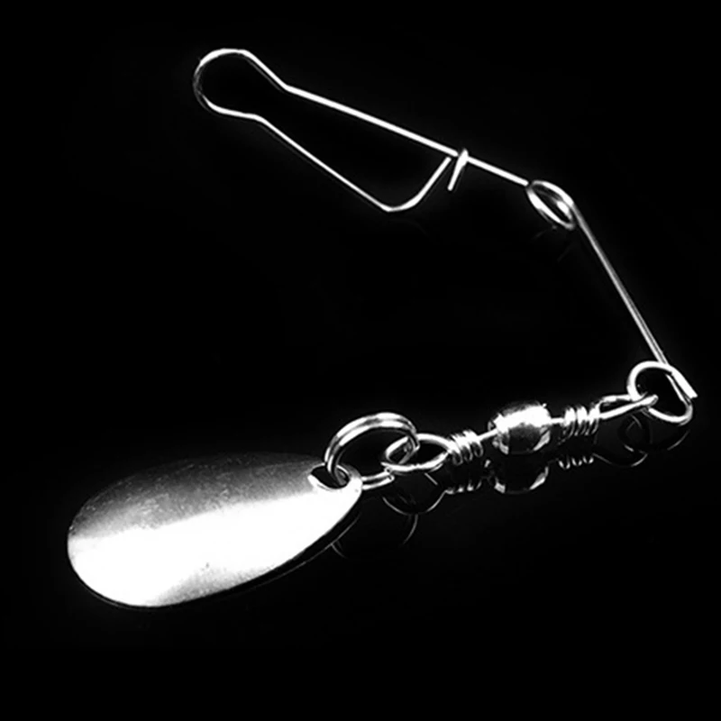 

10pcs Jig Spinner Bass Baits Wire Forms Spinner Fishing Lures Spoons Tackle