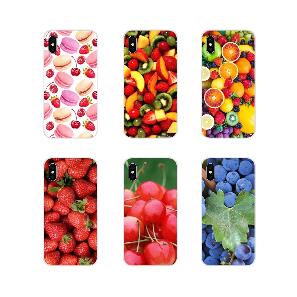 Accessories Phone Cases Covers Summer Berries For Xiaomi Redmi Note 3 4 5 6 7 8 Pro Mi Max Mix 2 2S Pocophone F1 | Мобильные