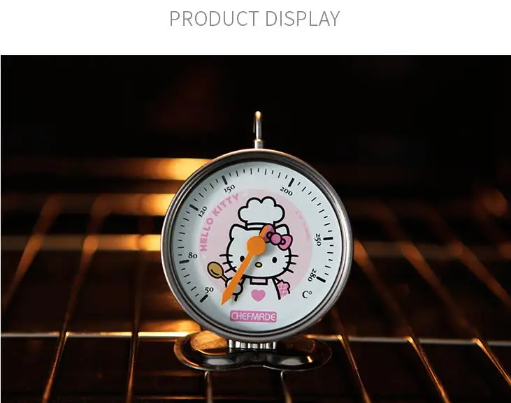 Chefmade hello kitty висячая духовка из нержавеющей стали термометр KT7055 Формочки Для Выпечки