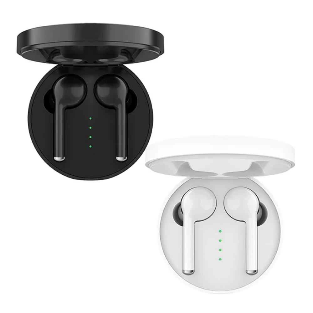 TW40 TWS Wireless Bluetooth Touch Control Earphone Stereo Mic Noise Cancelling Earpiece Sports Earphone For iPhone and Android