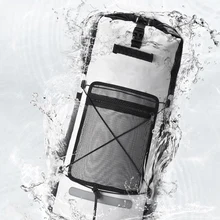 Водонепроницаемая сумка 20L походный рюкзак Легкая водонепроницаемая сумка для треккинга для каякинга пляжа рафтинга катания на лодках туризма рыбалки