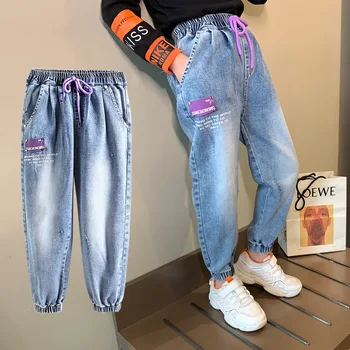 

Girls Spring Jeans 2020 New Children's Wear Korean Trousers Children